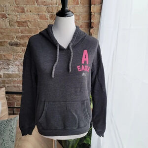 AMERICAN Eagle Grey and pink Hoodie